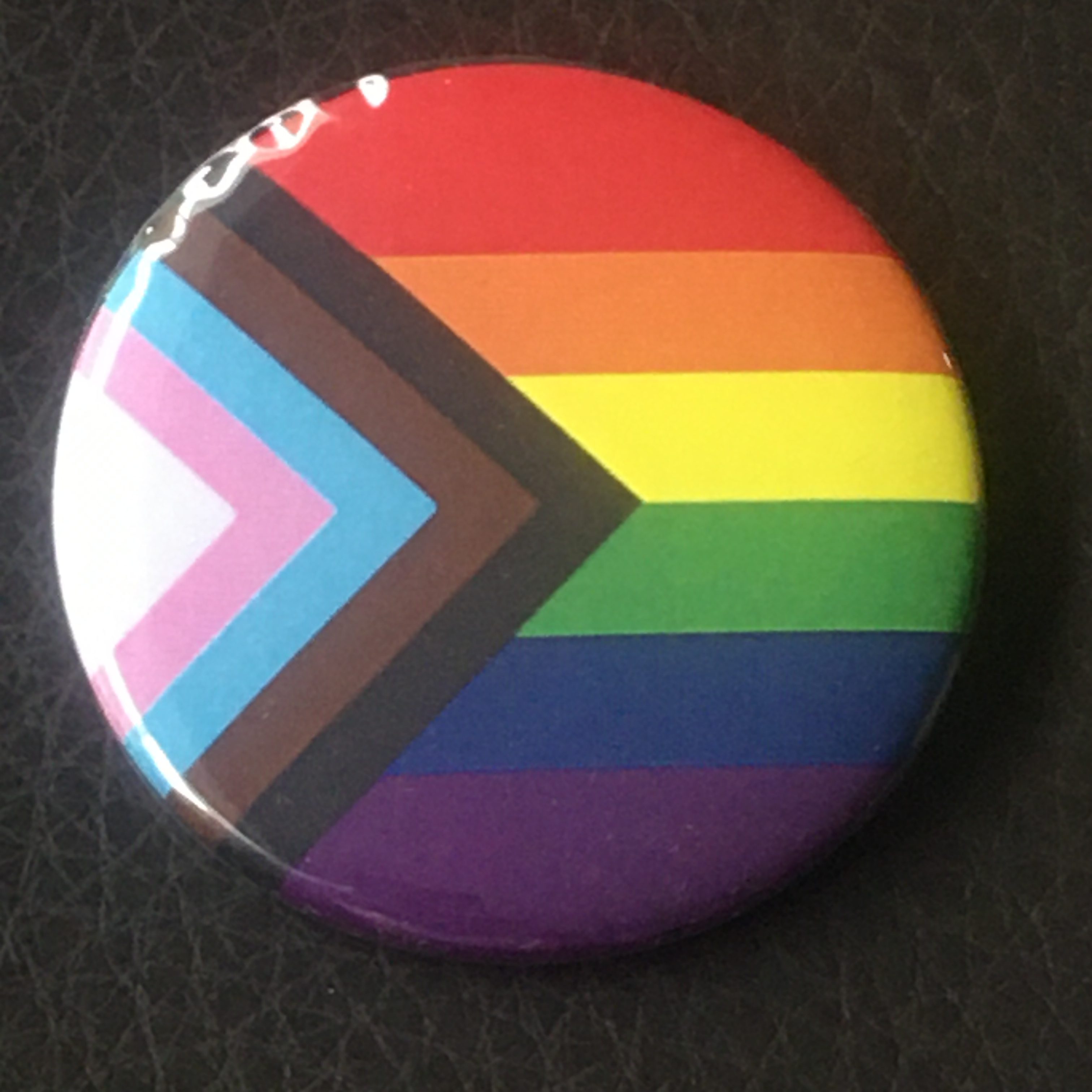 Progress Pride Flag Pin Theatre Garagetheatre Garage