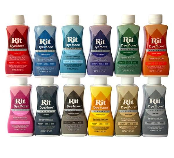 Rit DyeMore Advanced Liquid Graphite-Black Dye For Polyester, Acrylic,  Nylon NEW