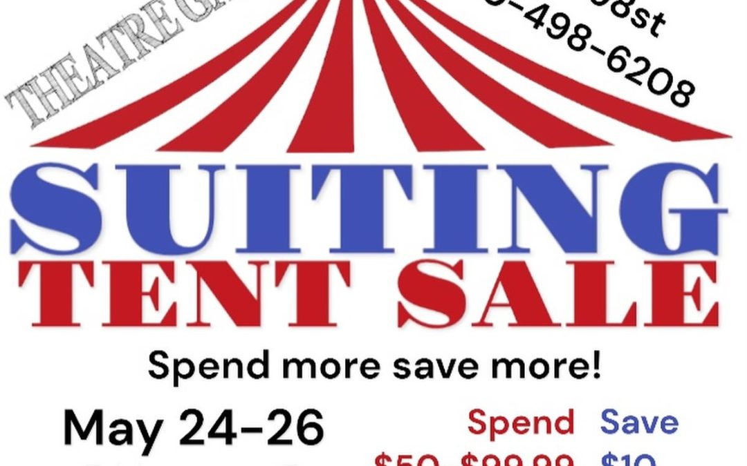 Suiting Tent Sale